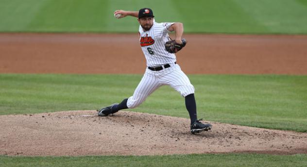 Long Island Ducks Pitcher Mickey Jannis