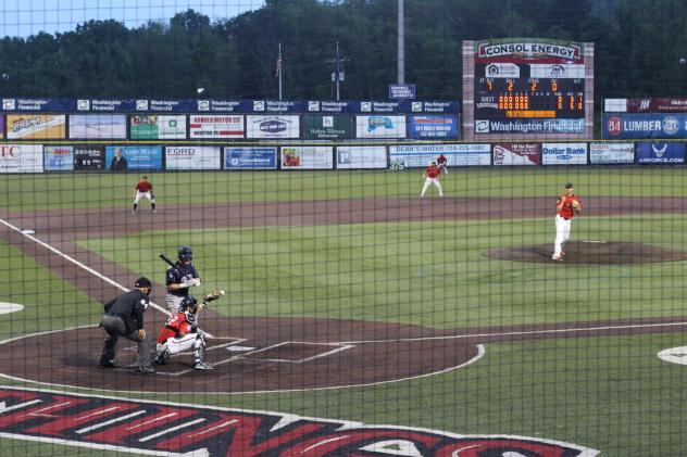 Matt Sergey Pitching for the Washington Wild Things