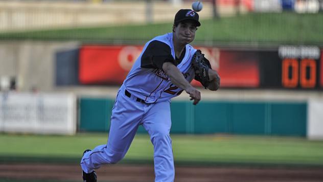 Arkansas Travelers Pitcher Michael Brady