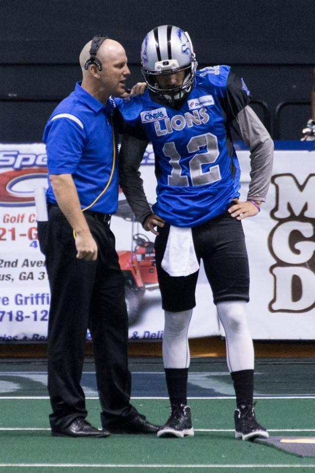 Columbus Lions Coach Jason Gibson