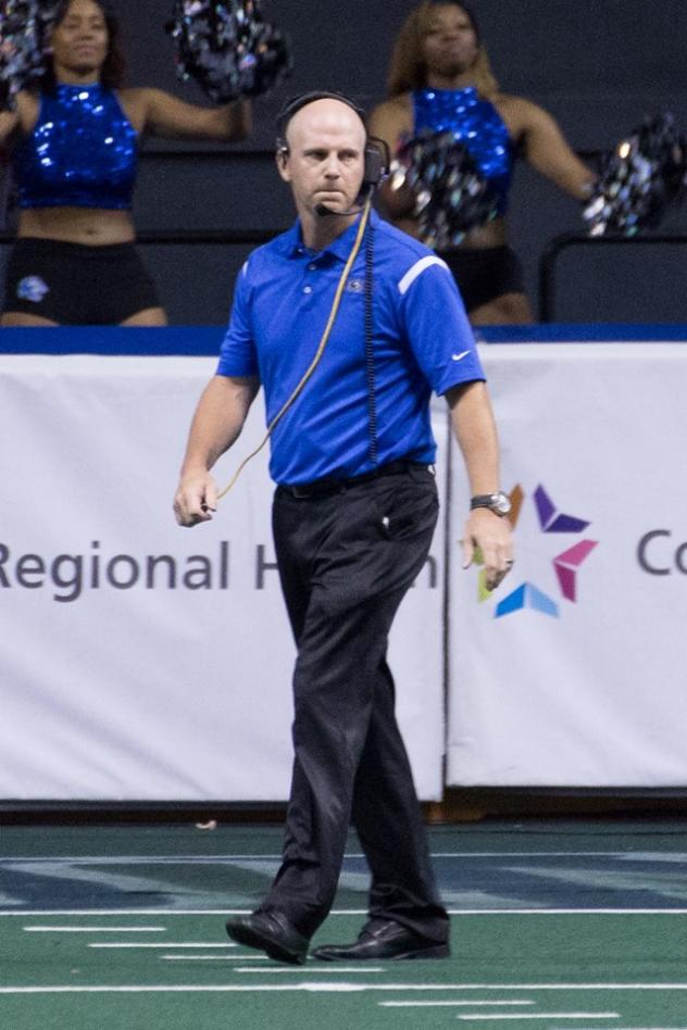 Columbus Lions Coach Jason Gibson