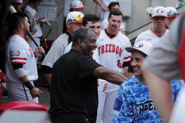 Ken Griffey Sr. with the Florence Freedom