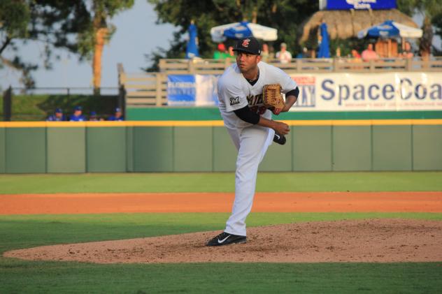Brevard County Manatees Pitcher Jorge Ortega