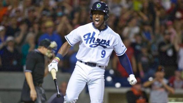 Fernery Ozuna of the Hillsboro Hops