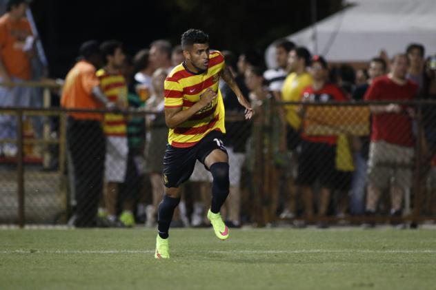 Fort Lauderdale Strikers Forward Aly Alberto Hassan