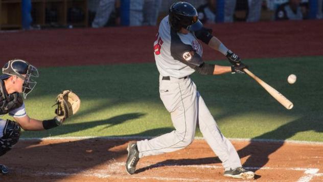 Ronnie Jebavy of the Salem-Keizer Volcanoes