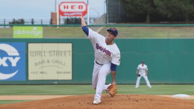 Midland RockHounds Pitcher Tim Atherton