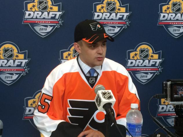 Sioux Falls Stampede Forward Cooper Marody at the NHL Draft