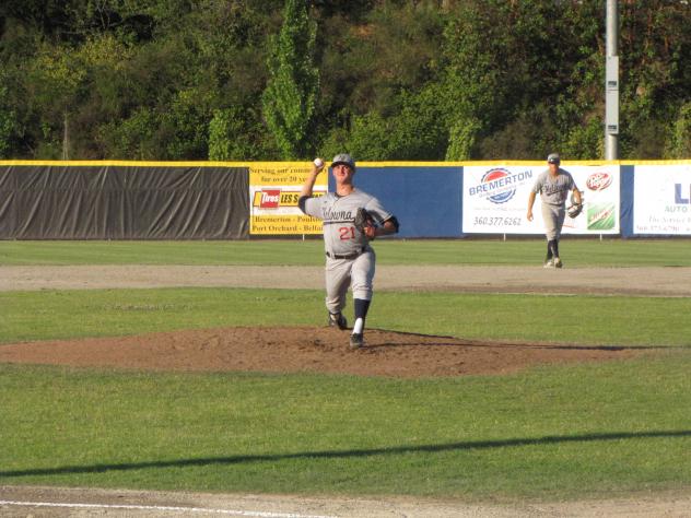 Kelowna Falcons Pitcher Michael Koval