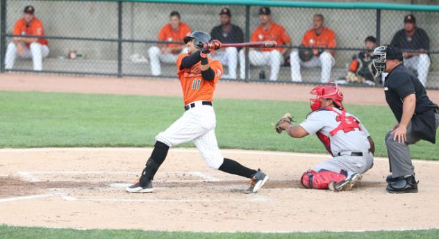 Reegie Corona of the Long Island Ducks