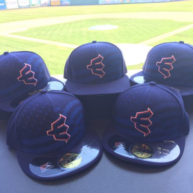 Everett AquaSox Stars & Stripes Caps