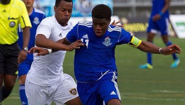 FC Edmonton Academy Midfielder Bruno Zebie