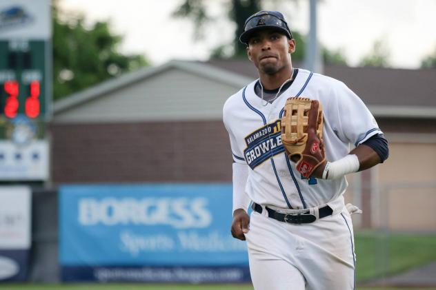 Marquise Gill of the Kalamazoo Growlers