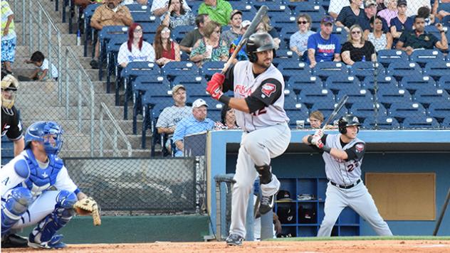 Brian Hernandez of the Arkansas Travelers