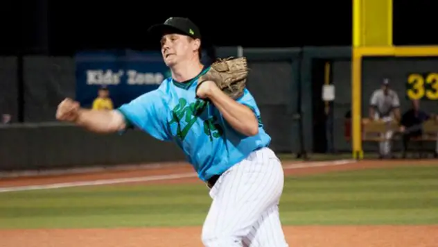 Dave Berg with the Eugene Emeralds