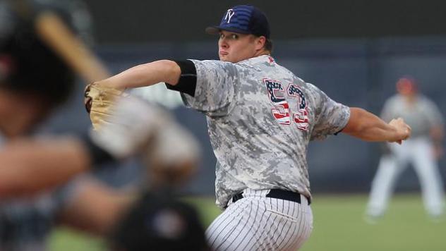 Tampa Yankees Pitcher Cale Coshow