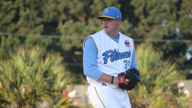 Myrtle Beach Pelicans Pitcher Michael Heesch