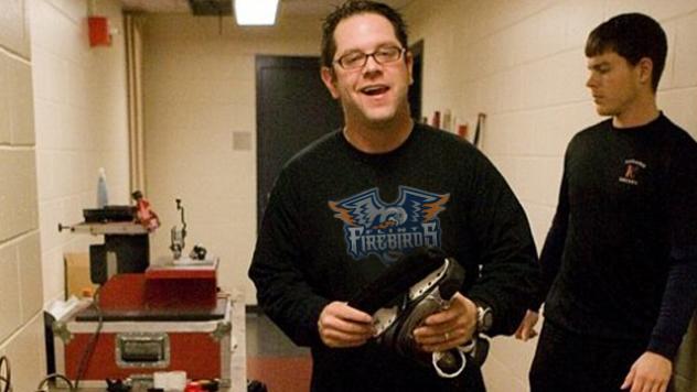 Flint Firebirds Head Equipment Manager Matt Nareski