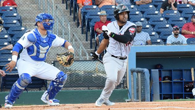 Raywilly Gomez of the Midland RockHounds
