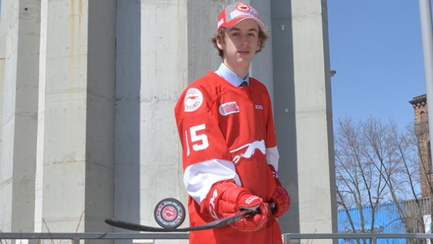 Soo Greyhounds Draftee Liam Hawel