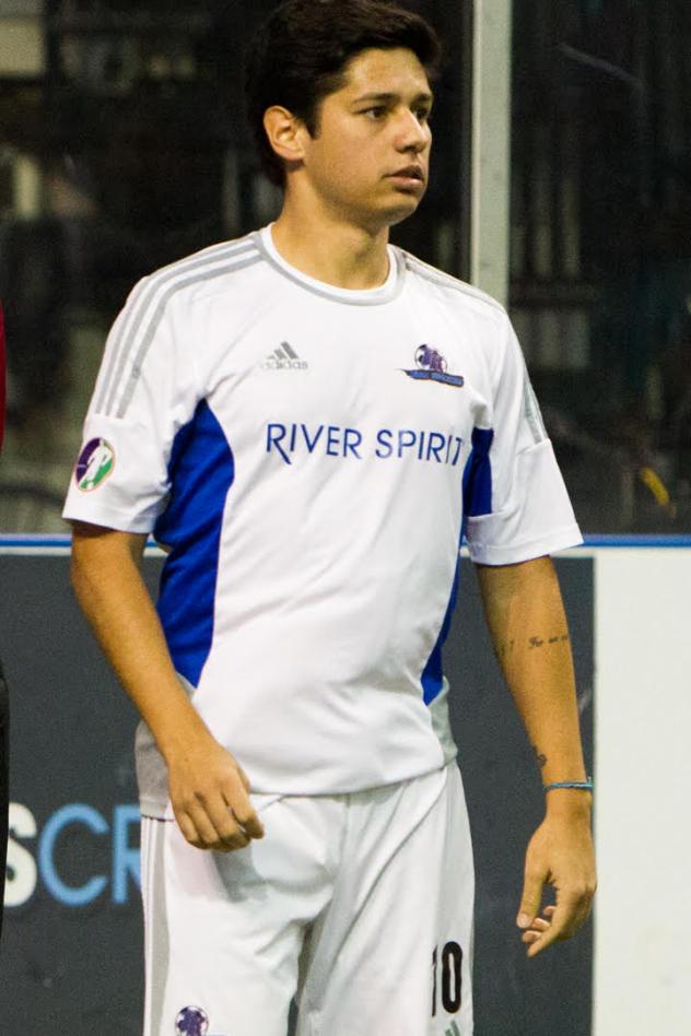 Lucas Bunster Almeida with the Tulsa Revolution