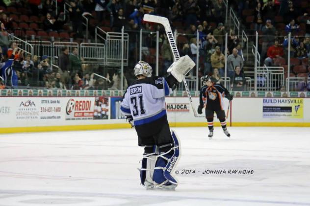 Wichita Thunder Goaltender Tim Boron