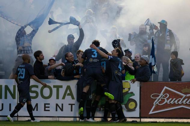 Minnesota United Celebration