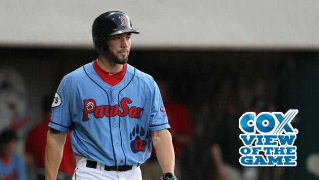 Blake Swihart of the Pawtucket Red Sox