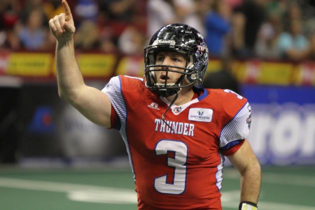 Portland Thunder Quarterback Kyle Rowley