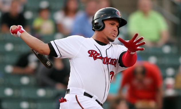 Rochester Red Wings Outfielder Oswaldo Arcia