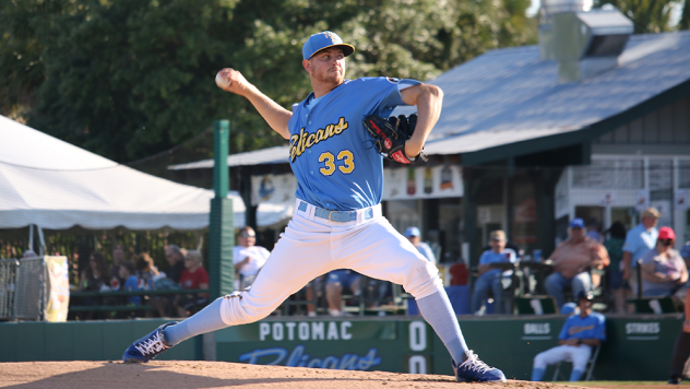 Myrtle Beach Pelicans Pitcher Paul Blackburn