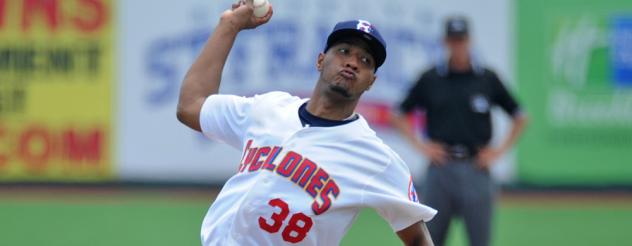 Brooklyn Cyclones Pitcher Gaby Almonte