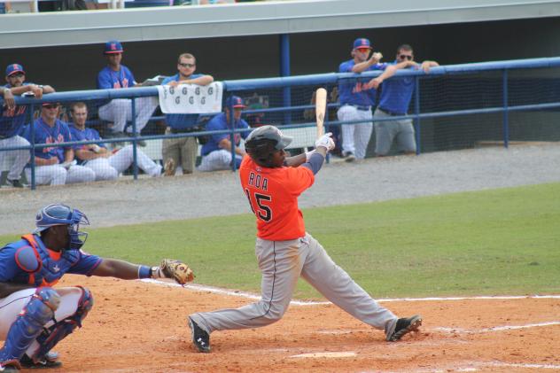Hector Roa of the Greeneville Astros