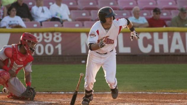 Chase Compton of the Salem-Keizer Volcanoes