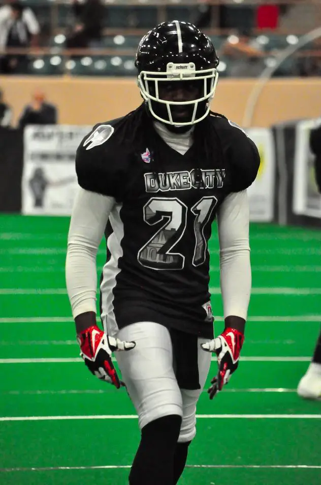Duke City Gladiators Wide Receiver James Cleveland