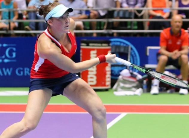 Madison Brengle of the Washington Kastles