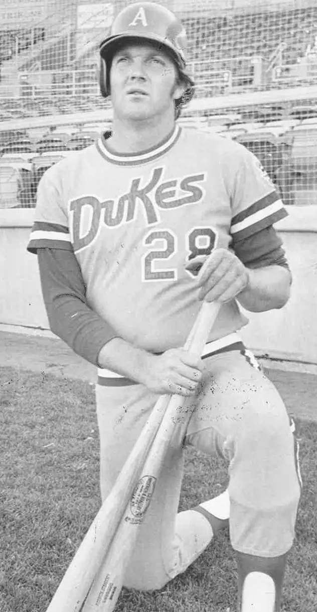 Charlie Manuel with the Albuquerque Dukes