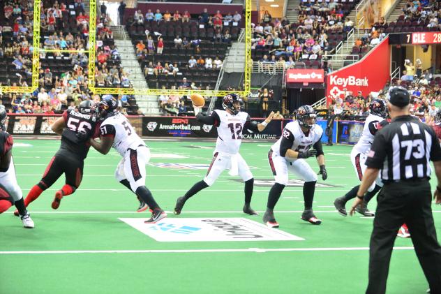 Orlando Predators QB Randy Hippeard vs. the Cleveland Gladiators