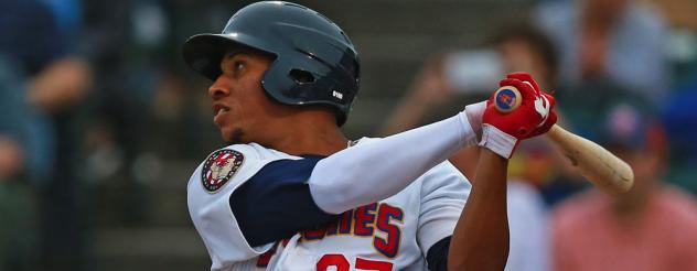 Michael Bernal of the Brooklyn Cyclones