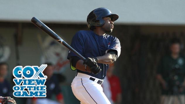 Jackie Bradley, Jr. of the Pawtucket Red Sox