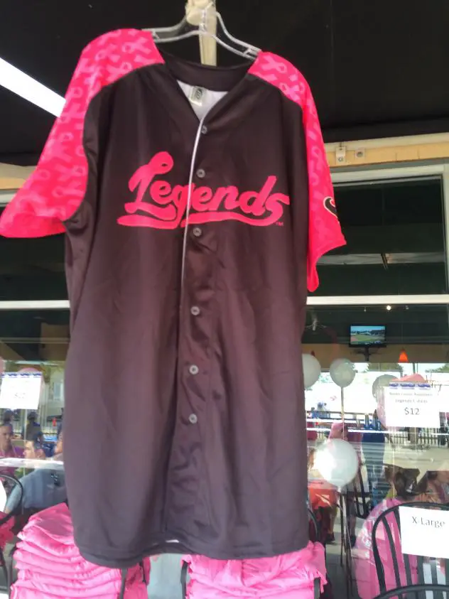 Legends Breast Cancer Awareness Night Jerseys