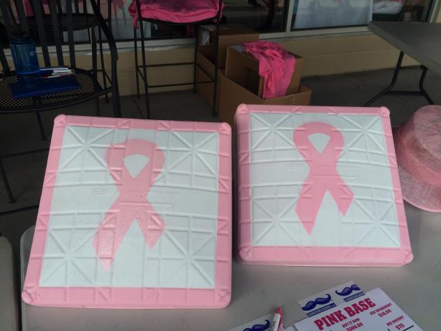 Legends Breast Cancer Awareness Night Pink Bases