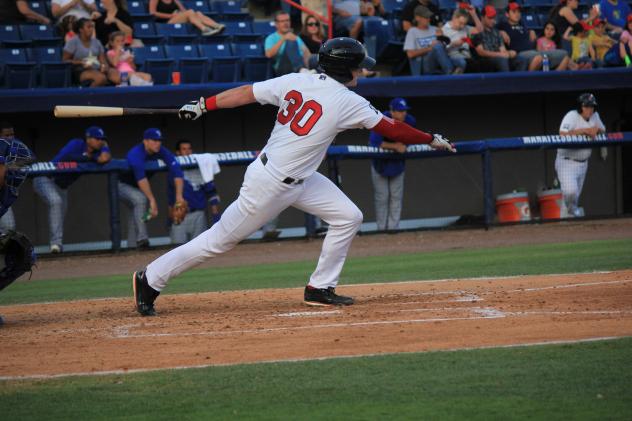 Garrett Cooper of the Brevard County Manatees