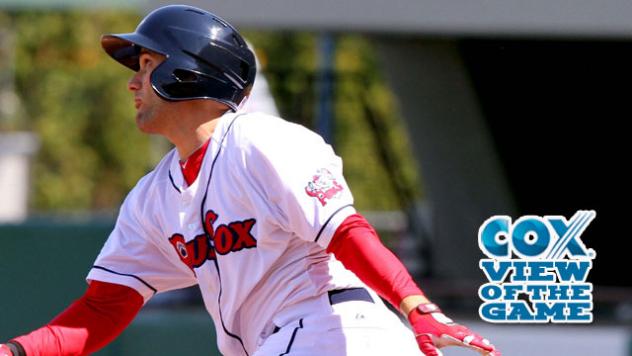 Jeff Bianchi of the Pawtucket Red Sox