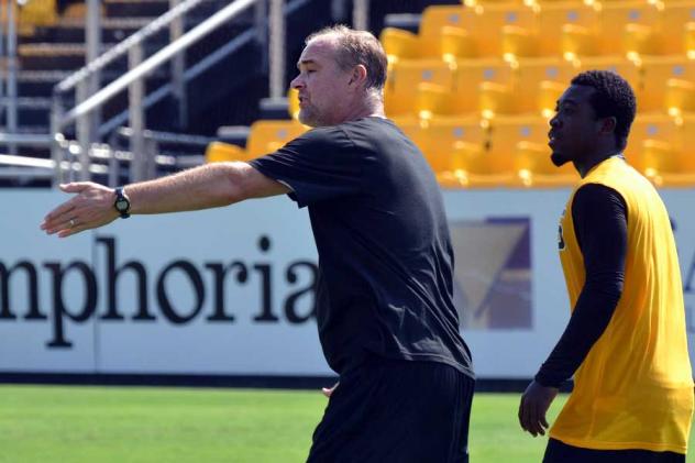 Charleston Battery Coach Mike Anhaeuser