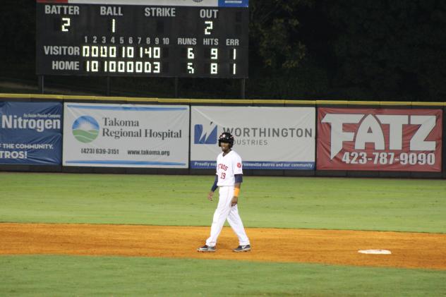 Luis Payano of the Greeneville Astros