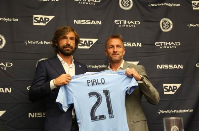 New York City FC Press Conference with Andrea Pirlo