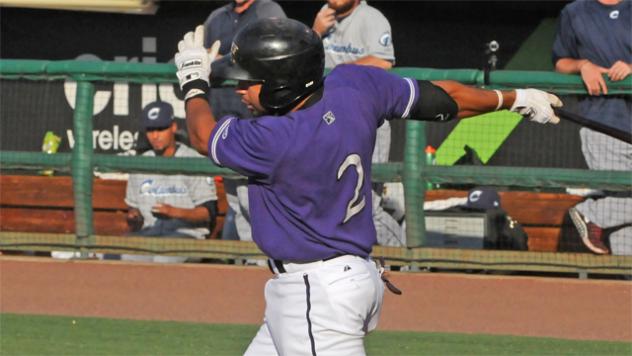 Hernan Iribarren of the Louisville Bats