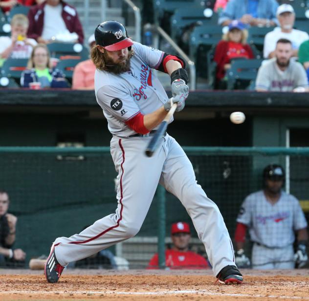 Jayson Werth with the Syracuse Chiefs