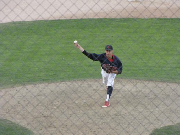 Kelowna Falcons Pitcher Brady Miller
